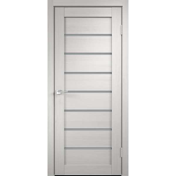 Полотно 3D FLEX UNICA  1  Белый,  600х2000, LR, б/врезки замка и петель, стекло Мателюкс
