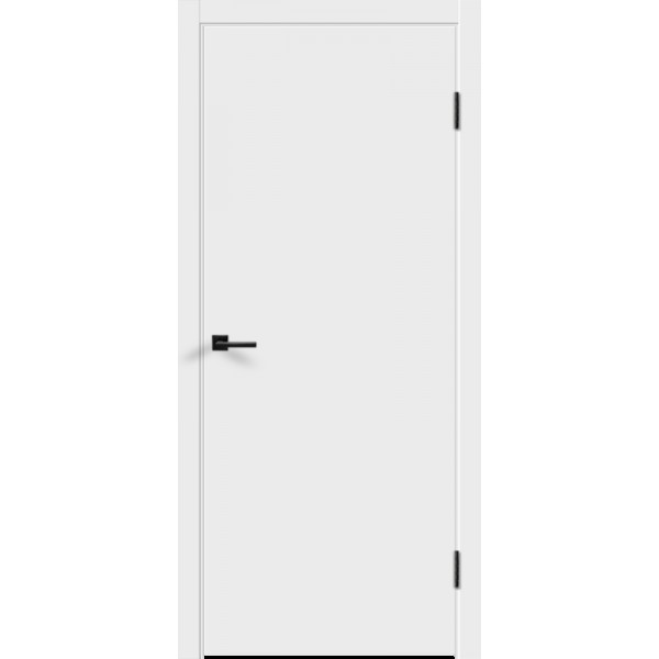 Полотно эмаль FLAT  глухое Белый,  800х2000, LR, б/врезки замка и петель, кромка с 4х ст.