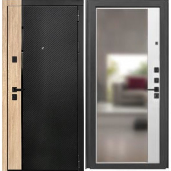 Дверь DORSTON ROVER 02 Зеркало Левая 960