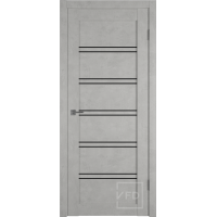 Атум Про X28 800х2000 Antic loft Black gloss