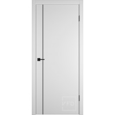 Basic 1V 800х2000 Emalex steel ABS black (чёрная кромка с 4х сторон)