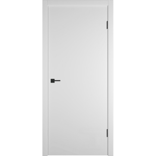 Basic Z 700х2000 Emalex ice ABS black (белая кромка с 4х сторон)