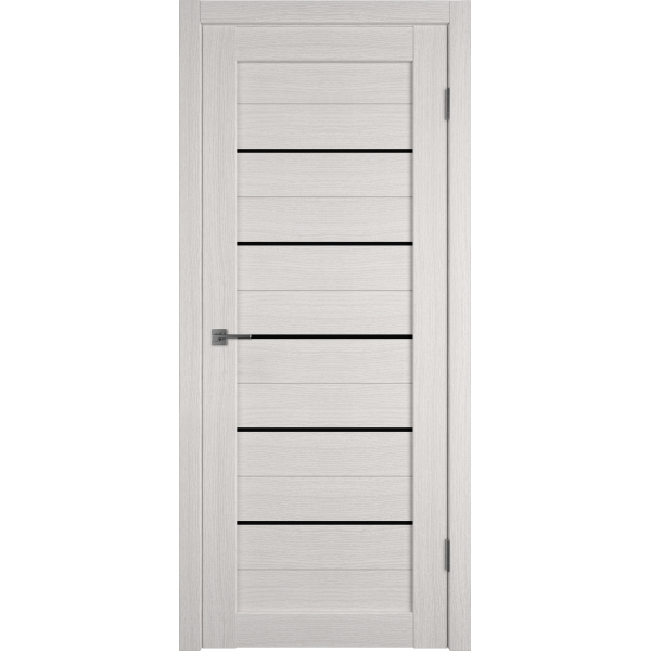 Атум Х5 800х2000 Bianco (Беленый дуб) Black gloss