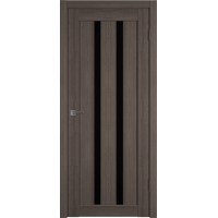 Атум Х2 900х2000 Grey Black gloss