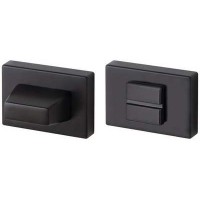 Ручка поворотная WC-BOLT BK6 UCS BL-26 /Черный/ "Armadillo"