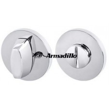 Ручка поворотная WC-BOLT BK6 URS CP-8 /Хром/ "Armadillo"