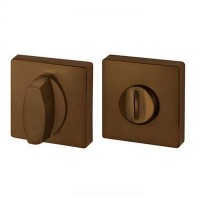 Ручка поворотная WC-BOLT BK6/USQ BB-17/Коричневая бронза/ "Armadillo" 34537