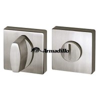 Ручка поворотная WC-BOLT BK6/USQ SN-3 /Матовый никель/ "Armadillo"
