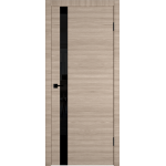 ДПО Соло 800х2000 Red Oak/Рэд Оук гориз. Black Gloss