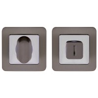 Ручка поворотная BK6 QR GR/CP-23 графит/*ром