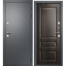 Дверь АРГО (TERMO) (Дуб грей ЭКО 191А Букле темно серый 960*2050 L)